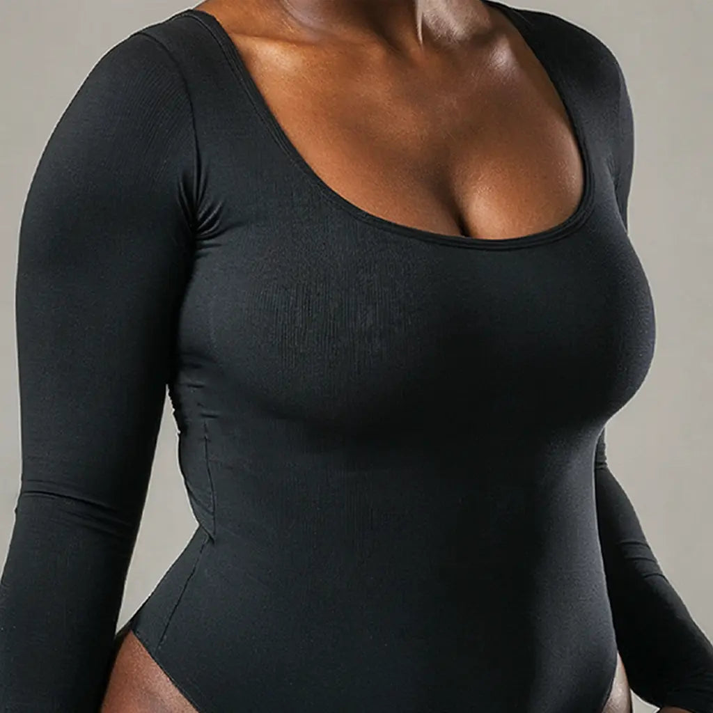 Essential Long Sleeve Thong Bodysuit